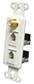 Pro-Wire Jack Plates - IW-1F2RJ45G - Thumbnail