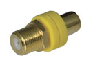 Pro-Wire RCA Front Coaxial Back Connector - X-RG y - Thumbnail