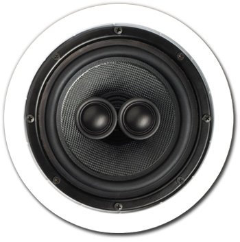 In-Ceiling Speaker, 2 way, Single Point, 6-1/2 inch - A-SP6