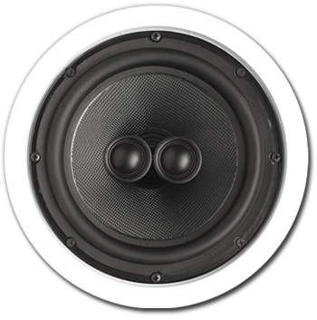 In-Ceiling Speaker, 2 way, Single Point, 8 inch - A-SP8