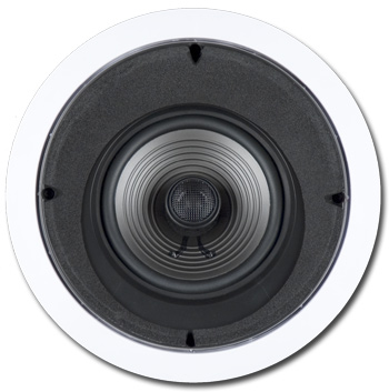 In-Ceiling 15 Degree Angled Speaker, 2-way, 6-1/2 inch - PV-6LCRS