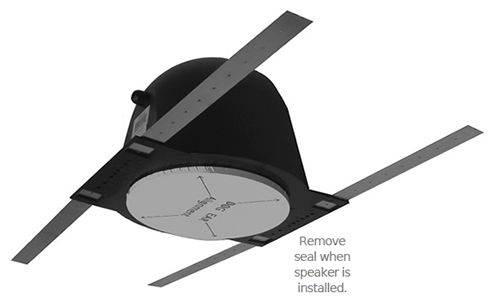 Speaker Rough-In Kits, Vapor Dome - VPD-6