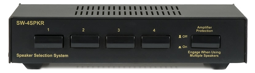 Pro-Wire Speaker Selectors - SW-4SPKR
